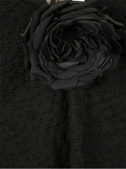 V-neck dress SAINT LAURENT | 842362Y3K471000